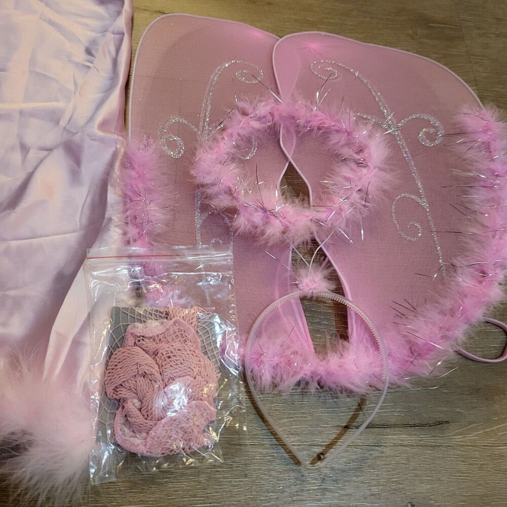 Trickz n Treats Dolls Kill Pink Angel Costume XXL - Picture 2 of 6